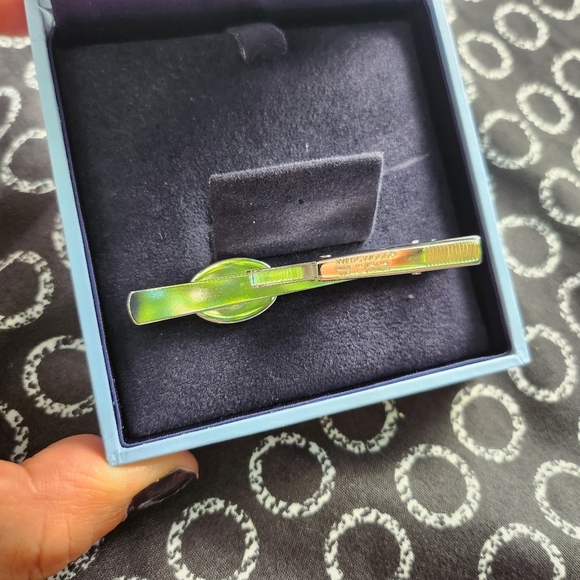 Wedgwood Blue/white Jasperware Clip Bar Pin 👔 #03 - Picture 4 of 7